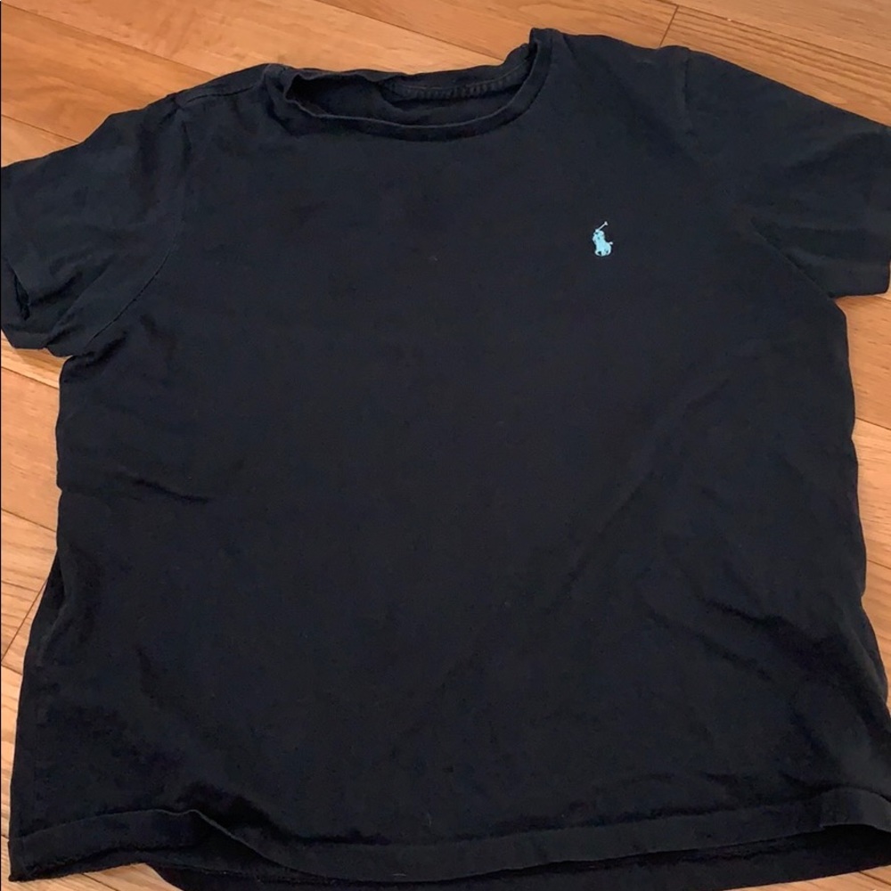 light blue polo